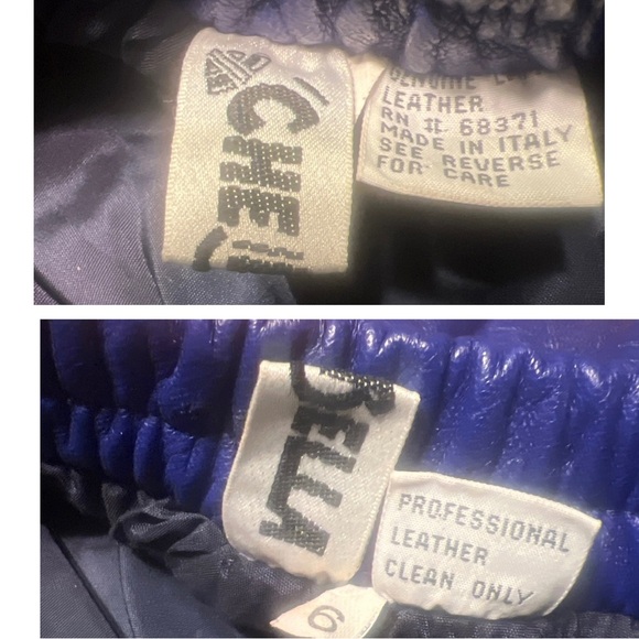 Vintage Italian Leather midi skirt - Picture 5 of 5